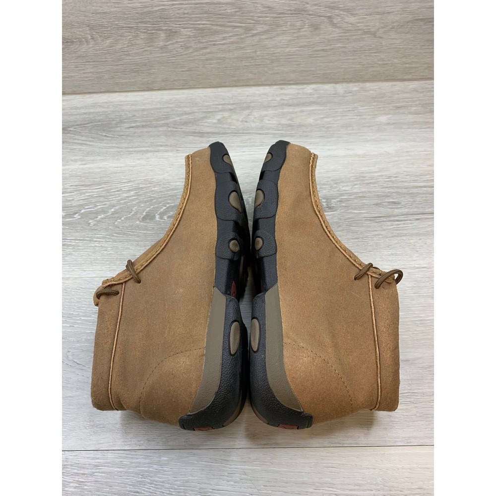 Twisted X Work Chukka Driving Moc Steel Toe Waterproof Brown Leather 8.5 W - Picture 5 of 11